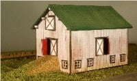 GCLaser 54283 Completed Barn Z Scale Laser Cut Building Kit