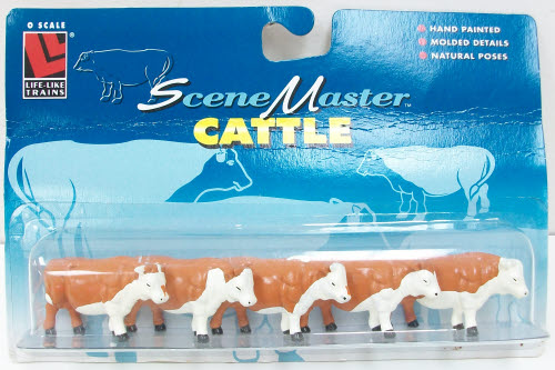 Life Like 1651 O Cattle Figures (Set of 5)