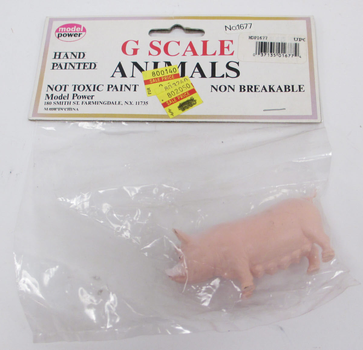 Model Power 1677 G Scale Pig