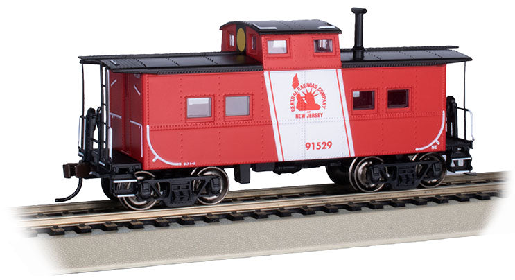 Bachmann 16824 HO Jersey Central Northeast Steel Caboose #91529
