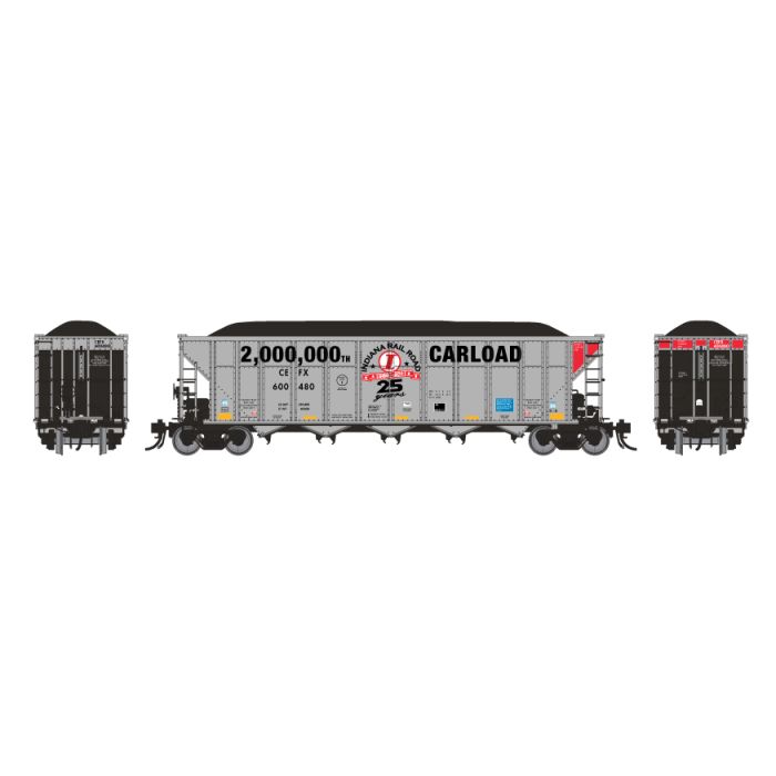 Rapido Trains 169008 HO CEFX Carload Special Autoflood III Hopper (Pack of 6)