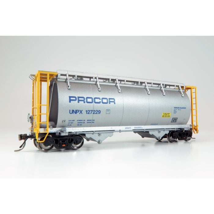 Rapido Trains 172004 HO Procor Sodium Chlorate Hopper Pack #4 (Pack of 6)