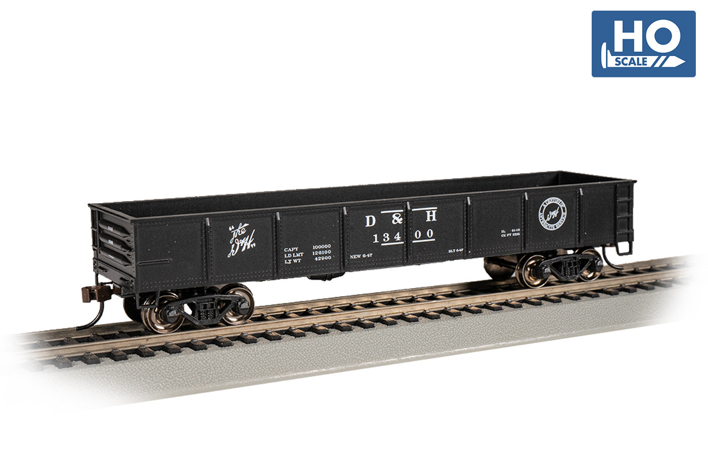 Bachmann 17221 HO Delaware & Hudson 40' Gondola #13400