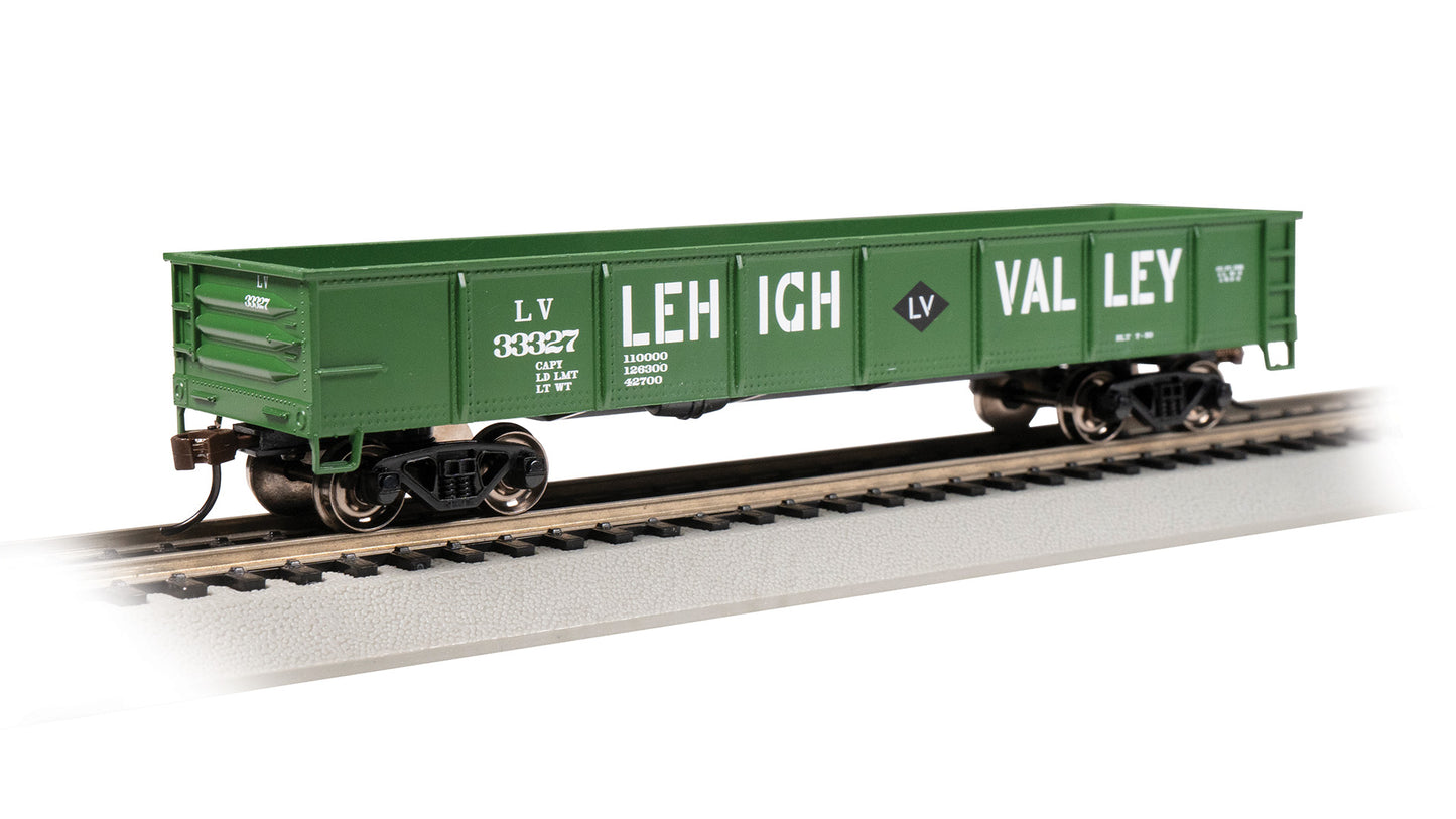 Bachmann 17226 HO Lehigh Valley Green 40' Gondola #33327