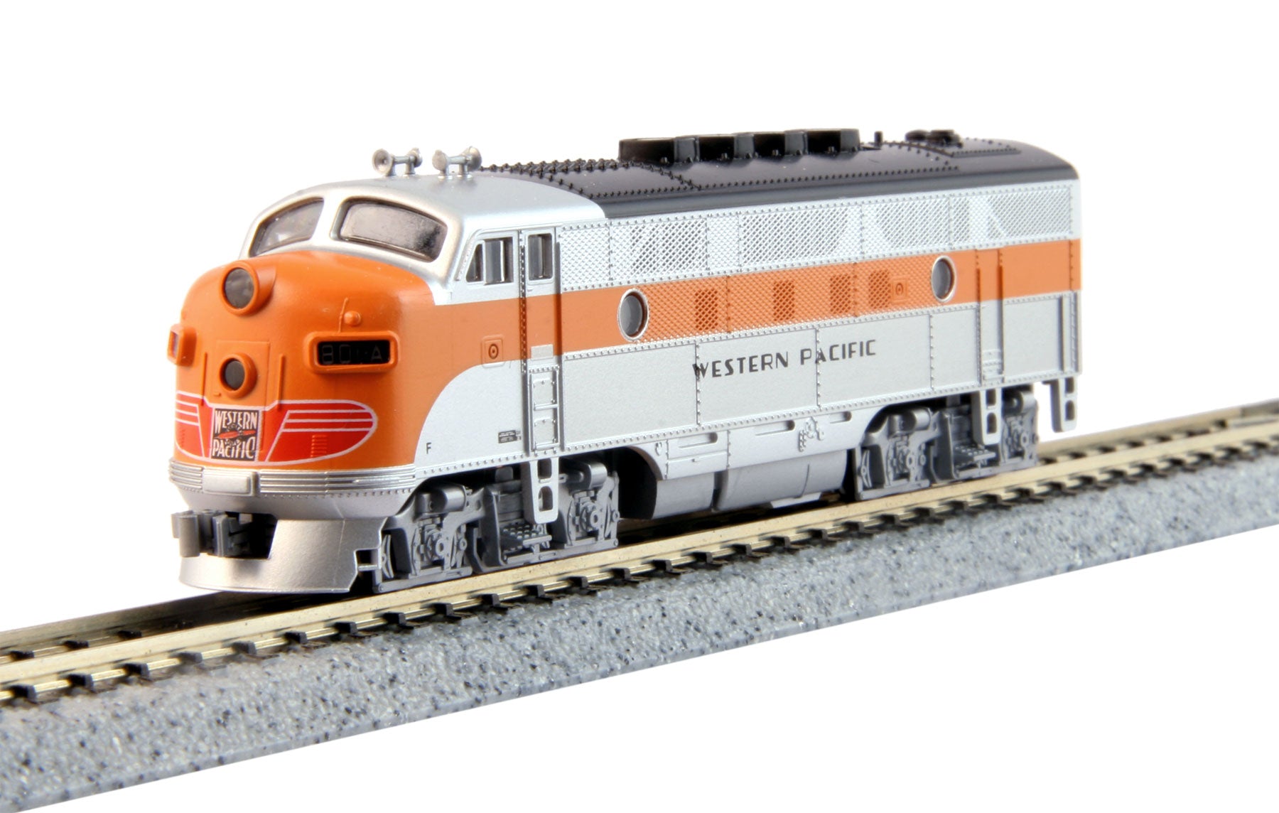 KATO W&P emd F3 A+ B + B SET Nゲージ Kato 176-1202-DCC N Western Pacific EMD F3A Diesel Locomotive DCC