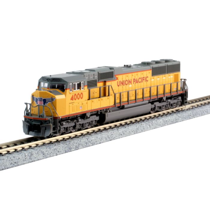 Kato 176-7615-DCC N UP SD70M Flat Radiator Diesel Locomotive Digitrax DCC #4364
