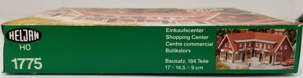 Heljan 1775 HO Scale Shopping Center Building Kit