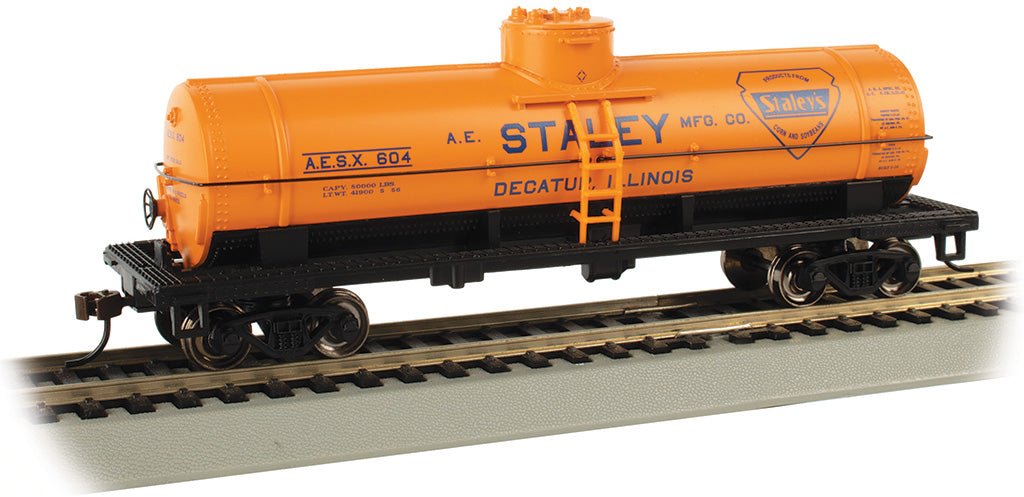 Bachmann 17805 HO Scale Staley 40' Single-Dome Tank Car Road # 604