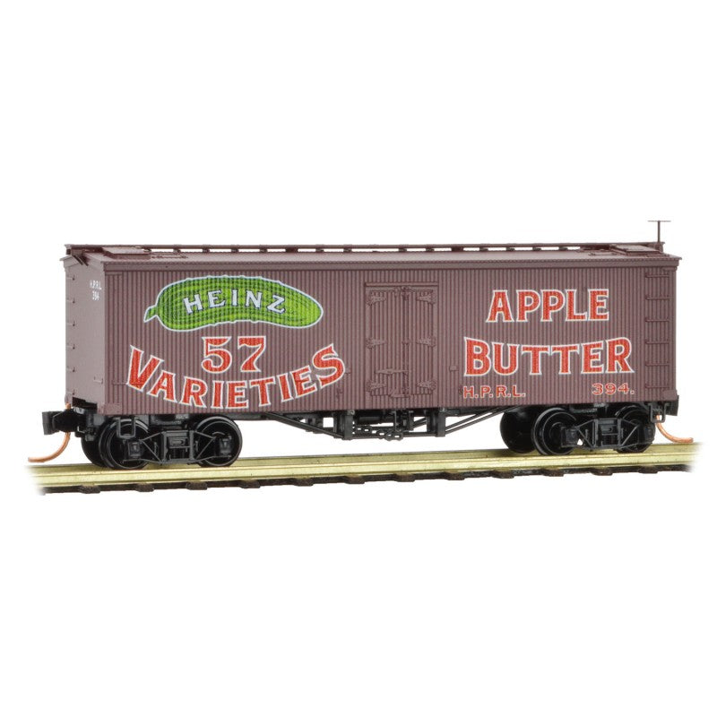 Micro-Trains 05800330 N HJ Heinz Series #8 36' Wood Sheathed Reefer #394