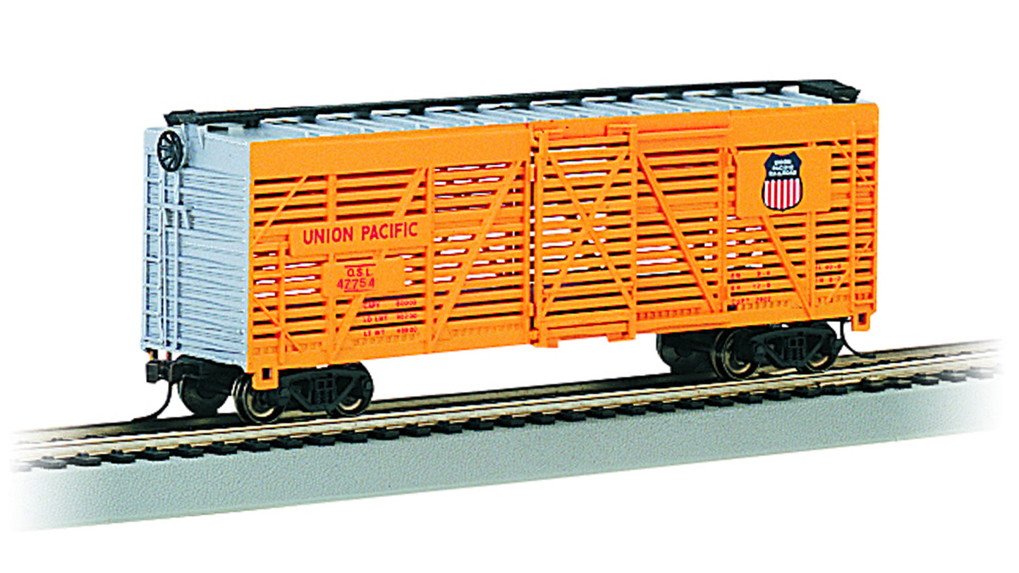 Bachmann 18519 HO Union Pacific 40' Stock Car #47754