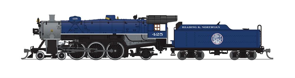 Broadway Limited 6254 N Reading Blue Mountain Northern 4-6-2 DCC