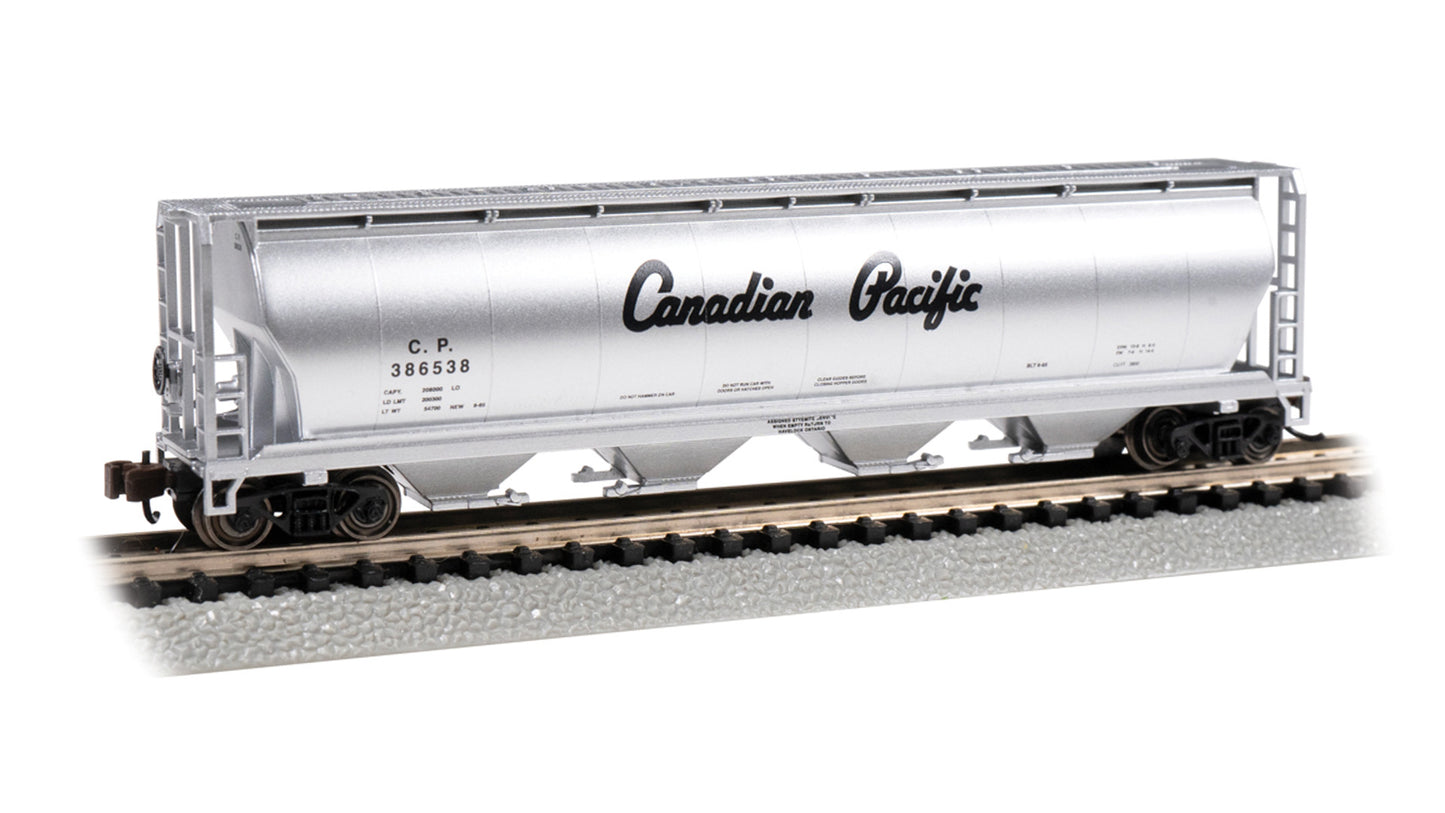 Bachmann 19165 N Canadian Pacific 4-Bay Cylindrical Grain Hopper #386538