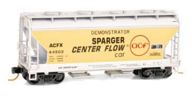 Micro-Trains 09200260 N ACF Industries 2-Bay Center Flow Covered Hopper #44503
