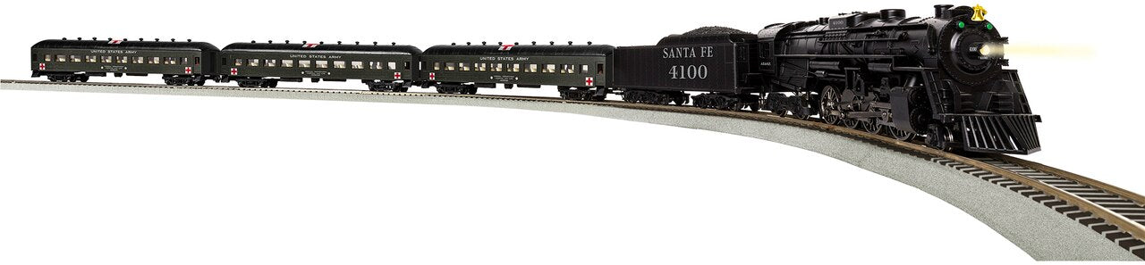 Lionel 1951030 HO Scale Army Hospital LionChief Steam Train Set