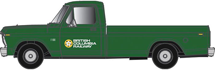 Atlas 30000133 HO British Columbia Railway 1973 Ford F-100 Pickup Truck