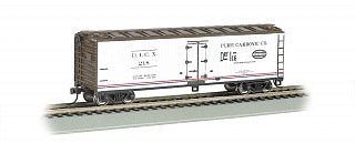 Bachmann 19855 N Pure Carbonic Company 40' Wood-Side Refrigerated Box Car