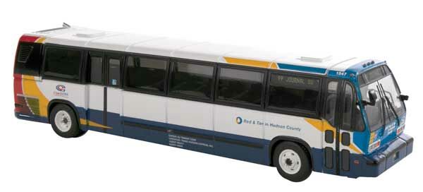 Iconic Replicas 870318 HO Hudson County 1987-1994 TMC RTS Transit Bus