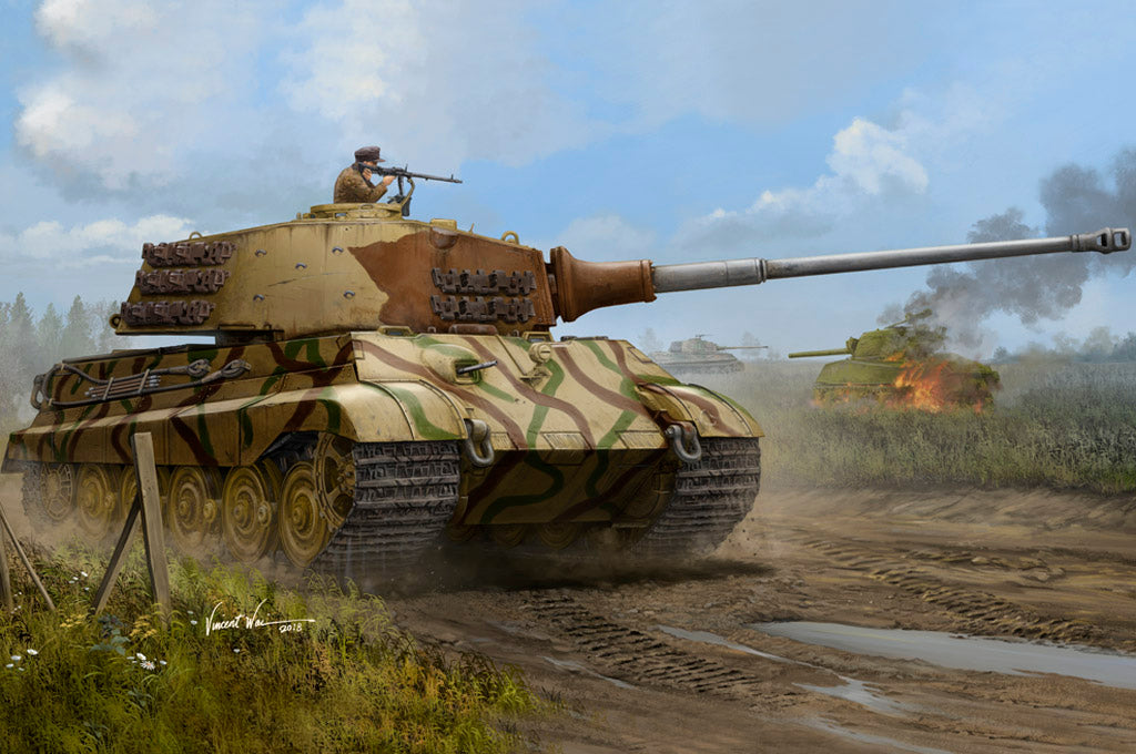 格安即決 Hobby Boss s 84533 1:35 Henschel July-1945 Pz.Kpfw.VI Sd.Kfz ポスター