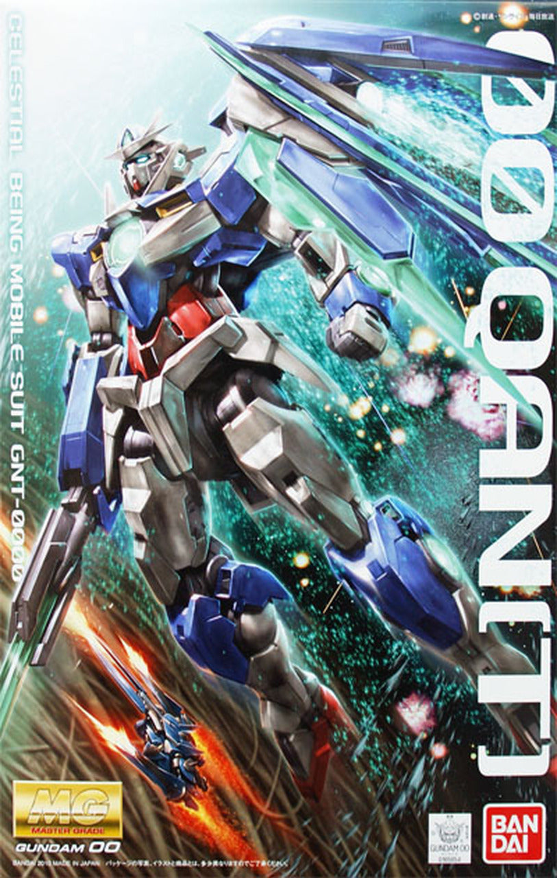 Bandai 2094337 1:100 MG Gundam 00 00 QAN(T) Plastic Model Kit