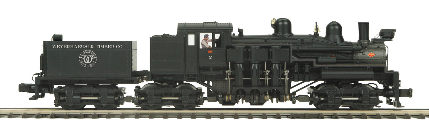 MTH 20-3879-1 O Weyerhaeuser 3-Truck Shay Steam Engine with Proto-Sound 3.0 #2
