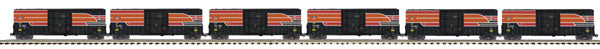 MTH 20-90358 O Southern Pacific Premier 50' High Cube Box Car Set (Set of 6)