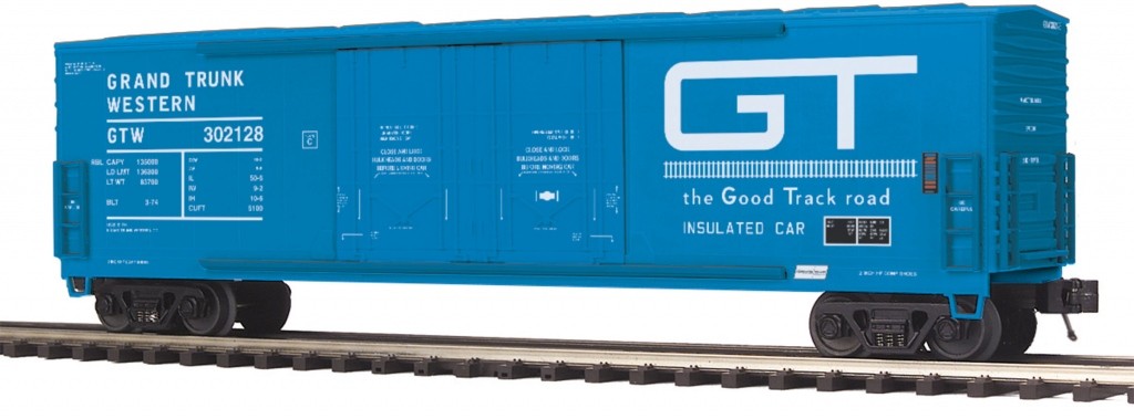 MTH 2093653 O GTW 50' DPD Boxcar