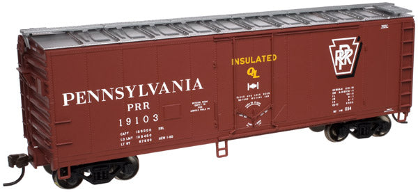 Atlas 20001625 HO Pennsylvania Trainman 40' Plug Door Box Car #19174