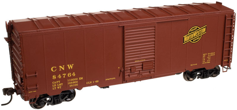 Atlas 20002440 HO Chicago & North Western 40' AAR Postwar Boxcar #84764