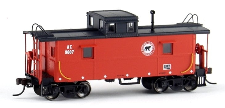 Atlas 20003018 HO Algoma Central C&O-Style Steel Center-Cupola Caboose #9609