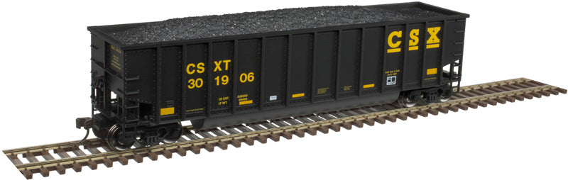 Atlas 20005698 HO Scale Trainman CSX Aluminum Coal Gondola Car #301906