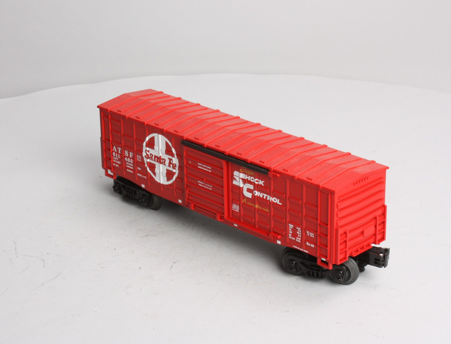 Lionel 6-15019 O Gauge Santa Fe Waffle Side Boxcar #611482
