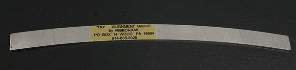 Ribbonrail 1026 HO 10" Track Alignment Gauge - Curved 26" Radius