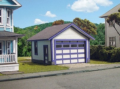 Branchline 664 Patterson Garage HO Laser Art Building Kit