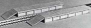 Campbell Scale Models 785 HO Freight Platforms With Ramps Craftsman Kit