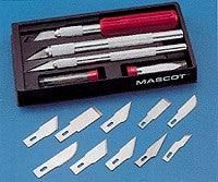 Mascot 182 Light, Medium, Heavy Precision Knife Set