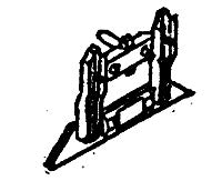 Details West 184 HO Scale Automatic Trainstop Device (Pack of 2)