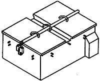 Details West 911 HO Scale Large Ground Box (Pack of 2)