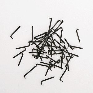 Micro Engineering 30-106 1/4" Small Blackened Metal Spikes (Pack of 1,000)