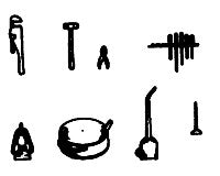 Evergreen Hill 8012 Tool set