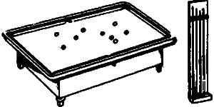 Evergreen Hill 8048 O Pool Table and Que Rack