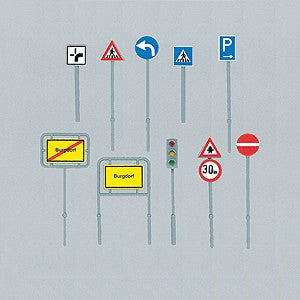 Faller 180541 Traffic Sign Set