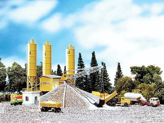 Faller 222195 N Scale Concrete Mixing Plant Building Kit