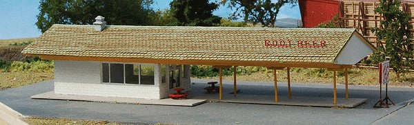 GCLaser 311 N Scale Lou's Drive In Wood Laser Cut Kit