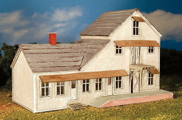 GCLaser 4205 N Scale CO-OP Office mirrored W/O Elevator Plywood Laser Cut Kit