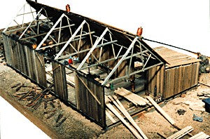 JV Models 2021 HO Scale John Rendall Lucas Sawmill Kit