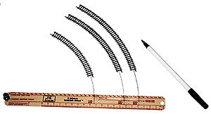 Itty Bitty Lines 180 Z Radius Ruler