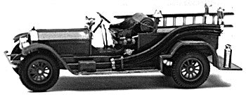 Jordan Products 237 HO Highway Miniatures 1924 American La France Fire Truck Kit