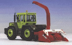 Kibri 10764 Mercedes Tractor w/Front-Mounted Forage Harvester