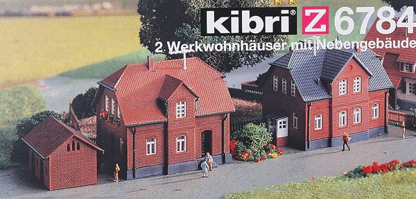 Kibri 6784 Z Scale Workers Living Quarters Building Kit
