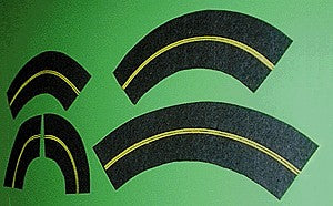 Mini Highways 103 N Scale 6'''' Curved Roadway